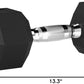 Amazon Basics Rubber Hex Dumbbell Hand Weight