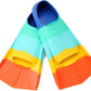 Kids Swim Fins,Short Kids Fins Youth Swimming Flippers for Lap Swimming Training for Children Girls Boys Beginners
