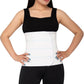 S Abdominal Binder Post Surgery for Men and Women, 12" High Postpartum Tummy Tuck Belt Provides Bariatric Stomach Compression, High Elasticity, Breathable - (60" - 75") 4 PANEL White