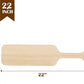 BATTIFE 22inch Greek Sorority Paddle - Unfinished Pine Wooden Frat Paddle, Fraternity Wood Paddles for Arts Crafts