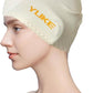 Silicone Swim Cap for Long Hair Adults Women Men, Waterproof Stretchy Swimming Caps, Durable Tear Resistant Bathing Cap
