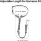 Plutus Pet Dog Seat Belt for Car Headrest, Reflective and Adjustable Restraint with Elastic Bungee for Safety, Vehicle Seatbelt Harness for Small Medium Large Dogs and Cats
