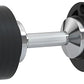 SNODE AD80 Drop Proof 80 lbs Adjustable Dumbbell Set -Adjustable Weights with Cast Iron Plates and Cradle, Knurled Handle, Fast Adjust, Compact Home Gym Equipment for Bench & Press