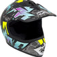 MMG Adult Motorcycle Off Road Helmet DOT - MX ATV Dirt Bike Motocross UTV - with Goggles