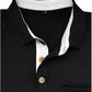 Men's Casual Polo Shirts Classic Button Basic Short Sleeve Shirt Solid Color Cotton Tees Golf Stylish Tops