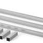 14 in X 48 in. Aquarium Stand | Industrial Style Aluminum Fish Tank Base with Open Frame Design