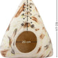 Luxurious Eco-Friendly Merino Wool Cat Cave Bed Teepee Design - Foldable Hideaway Pod for Indoor Cats - Premium Felt Kitten Beds - Covered Cat House for Ultimate Cozy Comfort by Woolygon