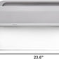 Kichwit Extra Large Stainless Steel Cat Litter Box with High Sides, Easy to Clean, Smooth Surface, Rust Resistant, 23.6" x 15.7" x 10" (with Lid)