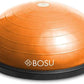 Bosu Balance Ball Exercise Trainer, Home Gym Equipment w/ Guided Workouts & Pump, 26", Blue - Inflatable Fitness Platform for Strength Training, Standing, Balancing, and Core Workout