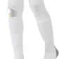 Youth Soccer Shin Guard Socks, Built-in Protective Pads, Kids Knee High Football Athletic Team Socks for Boys Girls