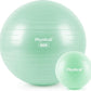 Yoga Ball for Exercise, Pilates Set, 4 Sizes Fitness Ball for Workout, Birthing, Pregnancy, Physical Therapy- Pump Included