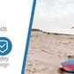Body Board Lightweight with EPS Core, HDPE Slick Bottom, Leash & Adjustable Wrist Rope, Great Surfing for Kids and Adults