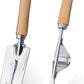 Garden Tool Set, 2 Pieces Stainless Steel Heavy Duty Garden Tools, Garden Kit with Ergonomic Wooden Handle, Durable Garden Tools for Gardening, Gardening Gifts for Women