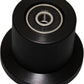 Total Gym Replacement Set Wheels/Rollers for Models XL, XLS and Some 3000 XL, All FIT, and Fit with Bearings Thru Hole of 1/4" in Diameter - 4 Pack (Black)