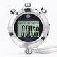 Stopwatch Timer, Digital Stop Watch with 0.01second & 0.001second Timing, Metal 10/100/400 Laps Memory, Rolilink Large dispaly Alarm Clock for Coach Sports Running Marathon