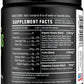 Organic Greens Superfood Powder, Cold Pressed Vegan and Keto Powder, Non-GMO, Low Calorie Daily Green Juice Powder