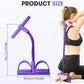 21 Fitness Resistance Bands-4 Tube Pedal Ankle Puller, Elastic Yoga Pedal Puller Resistance Band, Stretching Bands for Arm and Leg Workouts Abdomen, AB Training Auxiliary Device for Women Men
