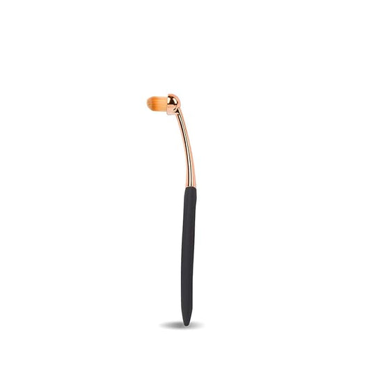 Eye Envy ProPowder Applicator Brush for Dogs and Cats. Use to safely and evenly apply Tear Stain Powder. Small. Washable superfine fiber hair. Long tapered bristles. Ergonomic handle
