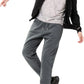 Yameekamulga Men's Winter Fleece Pants Sherpa Lined Sweatpants Active Athletic Running Jogger Track Causal Pants