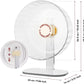 Super Silent Hamster Wheel 10.4 Inch, Magnetic Large Rat Wheel for Chinchilla, Gerbil, Guinea Pig, Cat, Mouse, Sugar Glider and Dwarf, Syrian Hamster Accessories (Cream White)