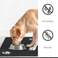 Pet Feeding Mat-Absorbent Dog Mat for Food and Water Bowl-No Stains Quick Dry Water Dispenser Mat-Dog Accessories Pet Supplies-Bowl for Messy Drinkers（Black,16"x24"