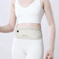 Running Belt for Women & Men - Slim Phone running belt with Water-Resistant Phone Holder, 3 pockets Adjustable Waist Strap, Reflective Safety Design for Running, Hiking, Travel，Fitness (Grey)
