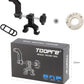 Portable Bicycle Wheel Truing Stand Bike Mini Rims Adjustment Repair Mount Tools Spoke Wrench Black