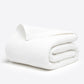 Salt Earth GOTS Certified 100% Organic Cotton Throw Blanket, 60" X 80" Waffle Blankets & Throws for Bed, Throw Blanket for Couch, Modern and Cozy Blanket, All Seasons, Comfy Soft Blanket (Snow White)