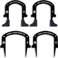 Back 2 Basics Putting Gates Set – Golf Putting Aid for Alignment & Accuracy – Gate Putting Green & Golf Putting Mat Trainer - Gate Putter Training Aid for Putting Green