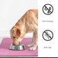 Pet Feeding Mat-Absorbent Dog Mat for Food and Water Bowl-No Stains Quick Dry Water Dispenser Mat-Dog Accessories Pet Supplies-Bowl for Messy Drinkers（BRIGHTPINK,23"x34"