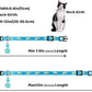 Personalized Breakaway Cat Collars Glow-in-The-Dark with ID Tag, Bell - Safety Quick - Release, Customizable for Female Male Kittens & Cats (Blue)