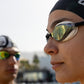 ARENA Unisex Python Racing Swim Goggles for Men and Women Anti-Fog No Leak Max Comfort Dual Strap, Mirror/Non-Mirror Lens