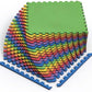 Norsk Dual-Sided Reversible 1/2" Foam Exercise Mats for Home Gym - Interlocking EVA Foam Tiles