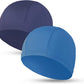 2pcs Cloth Swim Caps for Both Women & Men & Kids Fabric Durable Non-Waterproof Elastic Swimming Pool Cap Bathing Cap for Long and Short Hair