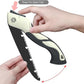 4 Piece Gardening Scissors Folding Saw and Pruner Set Sharp Hand Garden Clippers Set with Folding Pruner Saw