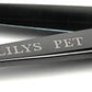 LILYS PET Professional PET Grooming scissors Kit,Coated Titanium,Sharp and Strong Stainless Steel Blade for Dogs Cats Hair Cutting,3 Pieces of Scissors with a Comb and a Case (7.5 inches, Black)
