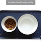 Hoki Found Silicone Pet Food Mats Tray - High-Lips Pet Dog Cat Bowl Mats - Dog Pet Cat Feeding Mat - Waterproof Dog Cat Food Mats -Pet Water Mats for Floors - French Navy