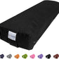 Sol Living Yoga Bolster Pillow Rectangular Meditation Cushion Cotton Meditation Accessories for Restorative Yoga Meditation Pillow Yoga Pillow Firm Body Pillow Bolster Pillow for Legs Removable Cover