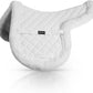 Equinavia Eidsvoll Shaped English Saddle Pad for Show Jumping with Ultra Fleece Trim