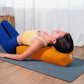 Sol Living Yoga Bolster Pillow Rectangular Meditation Cushion Cotton Meditation Accessories for Restorative Yoga Meditation Pillow Yoga Pillow Firm Body Pillow Bolster Pillow for Legs Removable Cover