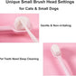 Small Dog Toothbrush Kit, Extra Soft Cat Toothbrush Dental, Easy Teeth Cleaning Head, Pet Deep Clean Dense Brush, Safe and Effective Oral Care, Brush Away Bad Breath, Easy to Handle, 3 Pack