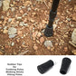 Walking Stick Tips Rubber 4pcs Trekking Pole Tips Replacement- Rubber Feet for Hiking Poles, Walking Sticks, Trekking Poles | Rubber Tip for Walking Sticks Hiking Trekking Poles Boot Tips Rubber Feet