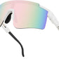 MALIDAK Sports Sunglasses for Mens Women Youth Baseball Sunglasses UV400 Protection Men Cycling Glasses