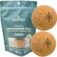 Travel Cork Massage Ball | Lightweight, Sustainable Alternative to Lacrosse Ball for Muscle Pain Relief (1.9 Inch (Pack of 2), Sanded Cork)