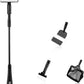 hygger Small Fish Tank Cleaner, Aquarium Cleaning Tools Kit with Handle, Seaweed Scraper, Fishing Net, Sponge Brush,Wall Brush (S)