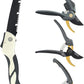 4 Piece Gardening Scissors Folding Saw and Pruner Set Sharp Hand Garden Clippers Set with Folding Pruner Saw