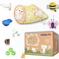 Eco-Friendly Cat Gift Box – 7-Piece Set with Organic Catnip Toys, Feather Wand, Blanket & Pop-Up Cat Cave for Indoor Cats and Kittens