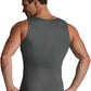 Insta Slim -Made in USA- Compression Tank-Top Shapewear for Men. Tummy Control Slimming Body-Shaper for Belly & Back Support