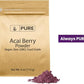 PURE ORIGINAL INGREDIENTS Acai Berry Powder, 4 oz, Superfood, Vegan, Non-GMO, Gluten Free