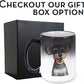 Personalized Coffee Mug, Custom Photo Caricature Gift, Funny Customized Coffee Gift for Men & Women, Custom Mugs with Pictures, Color Changing 15oz Father's Day Mug